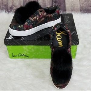 Sam Edelman Leya Pom Pom Fashion Sneaker size 10